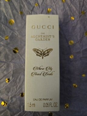 Gucci The Alchemist's Garden Eau De Parfum Where My Heart Beats Authentic 1.5ML